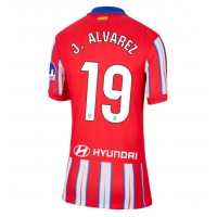 Dres Atletico Madrid Julian Alvarez #19 Domaci za Žensko 2024-25 Kratak Rukav